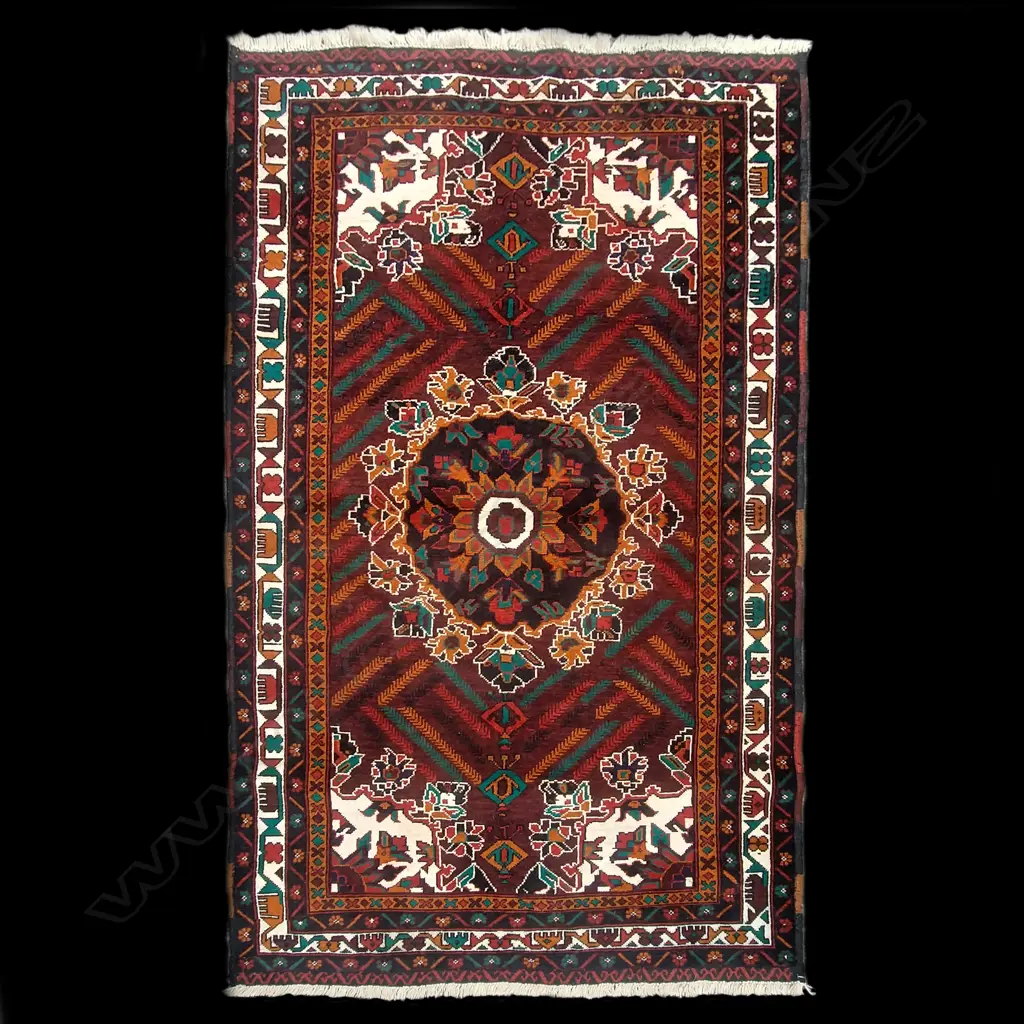 A hand knotted Baluchi rug Image 1++