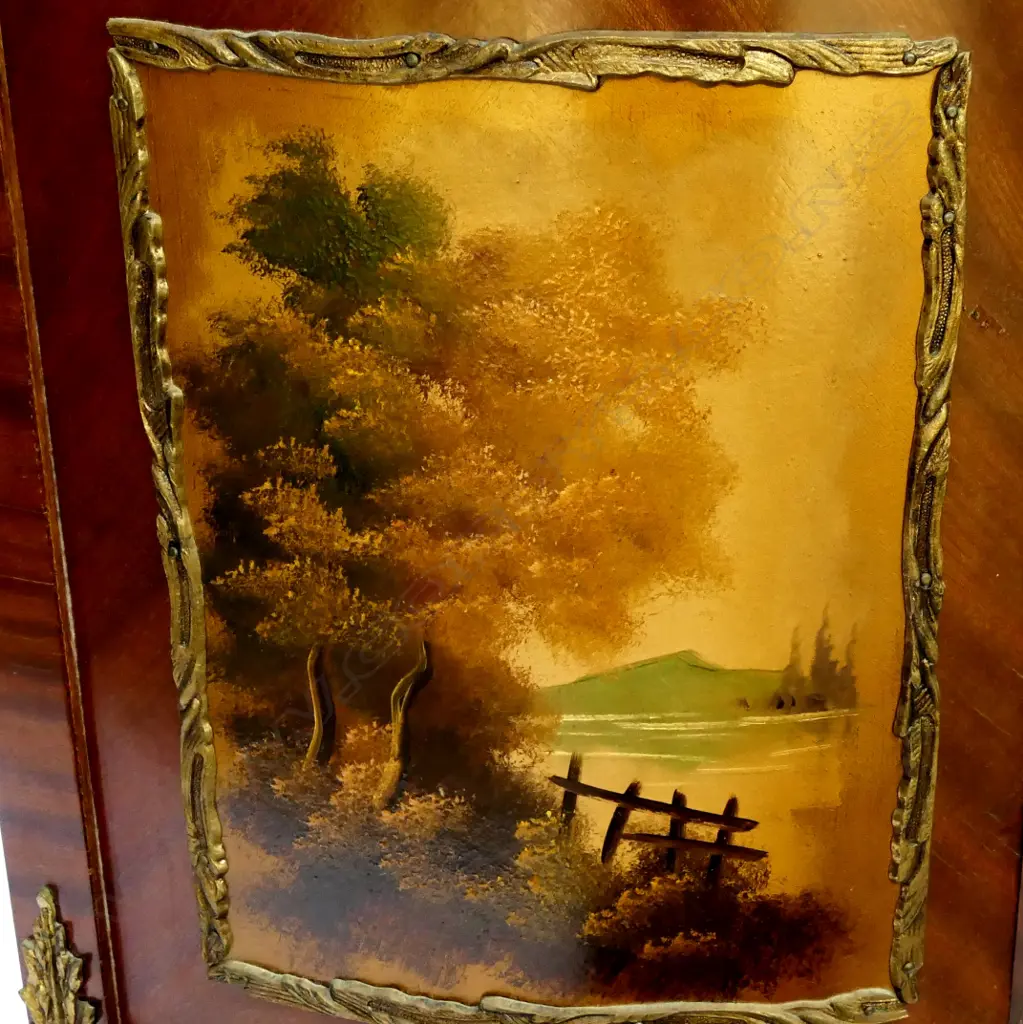 A French style marble top cabinet Image 1++