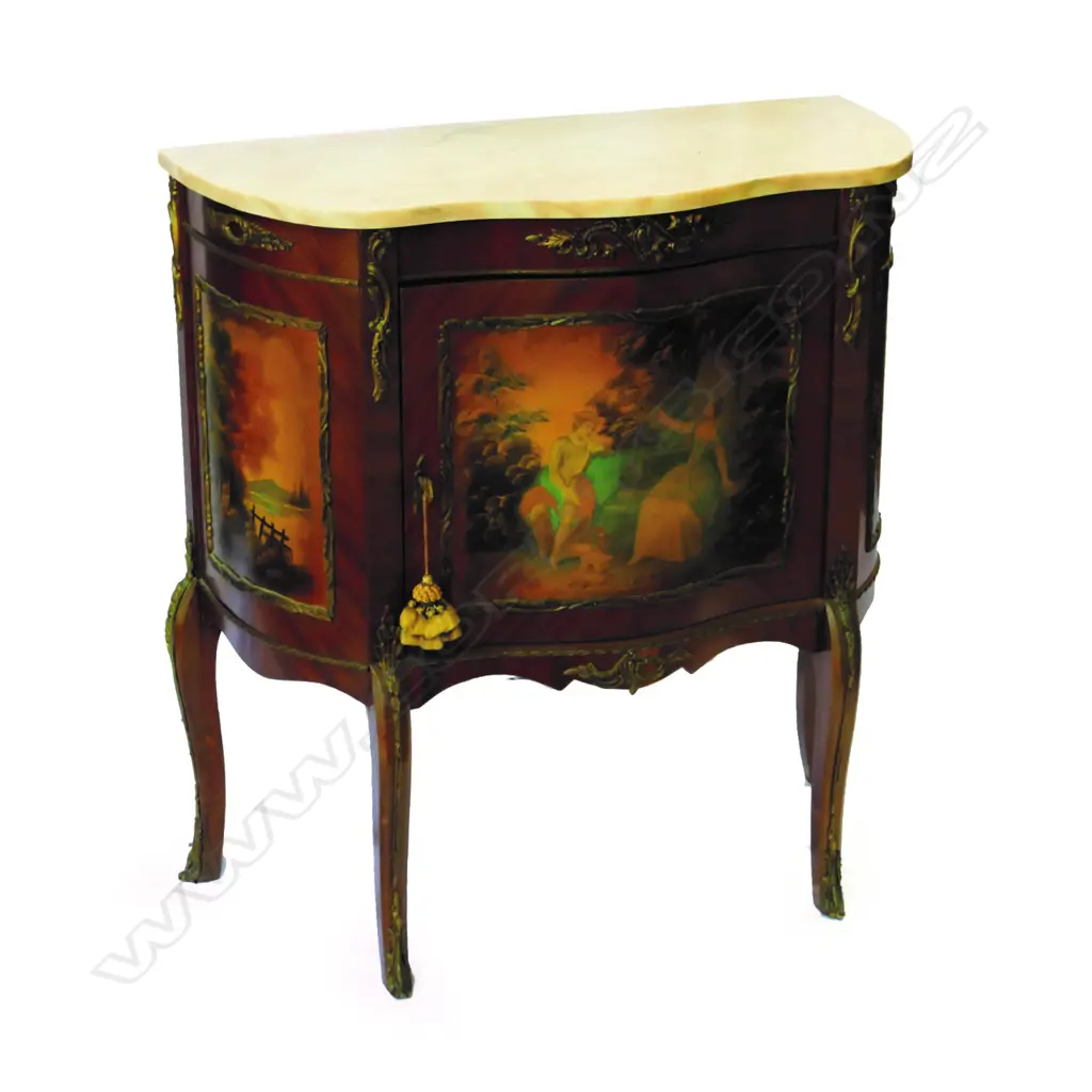A French style marble top cabinet Image 1++