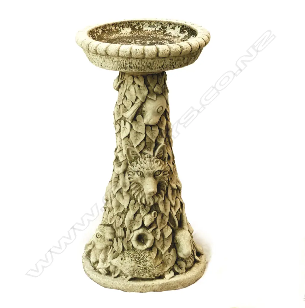 A wild life bird bath Image 1++