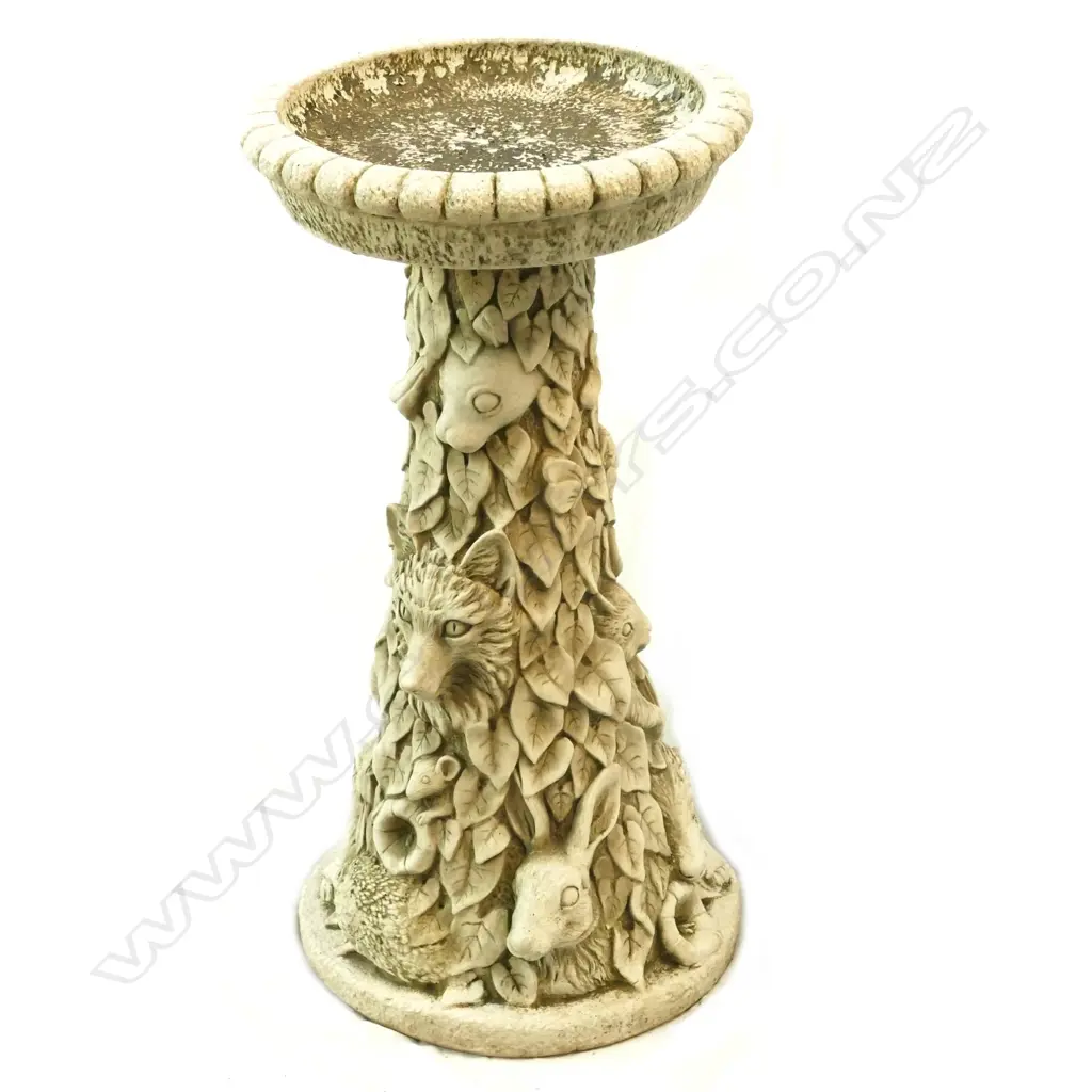 A wild life bird bath Image 1++