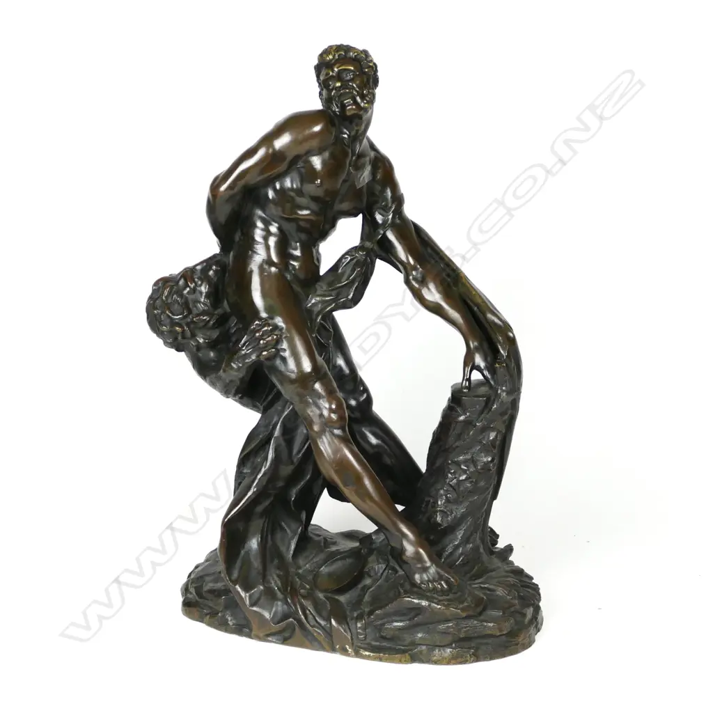 An impressive good quality 19thC bronze sculpture Image 1++