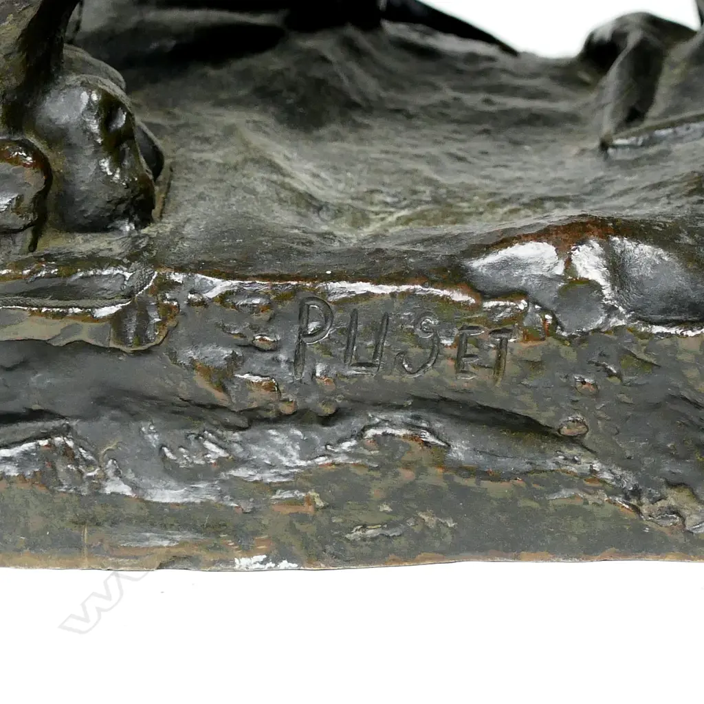 An impressive good quality 19thC bronze sculpture Image 1++