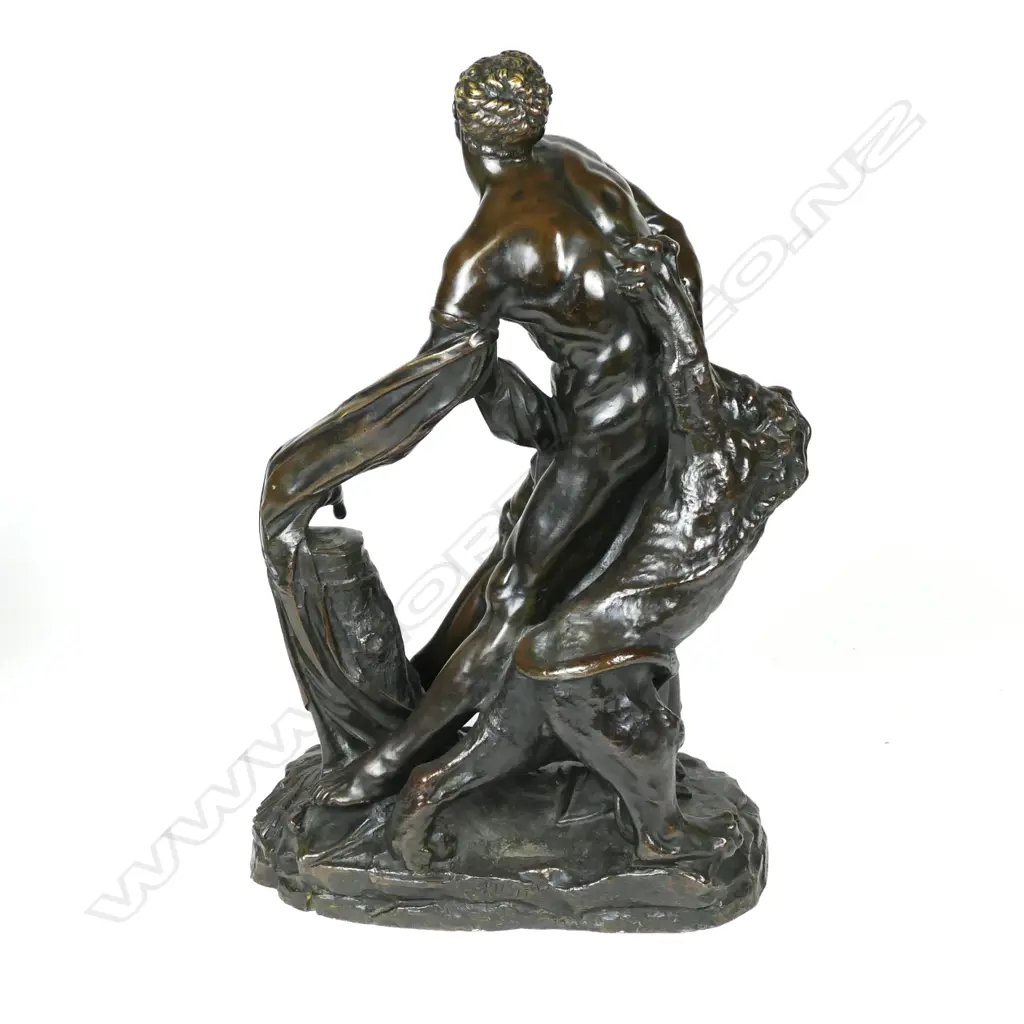 An impressive good quality 19thC bronze sculpture Image 1++