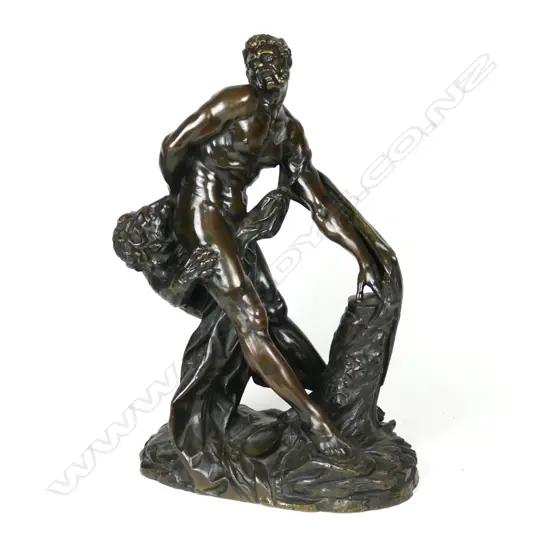 An impressive good quality 19thC bronze sculpture