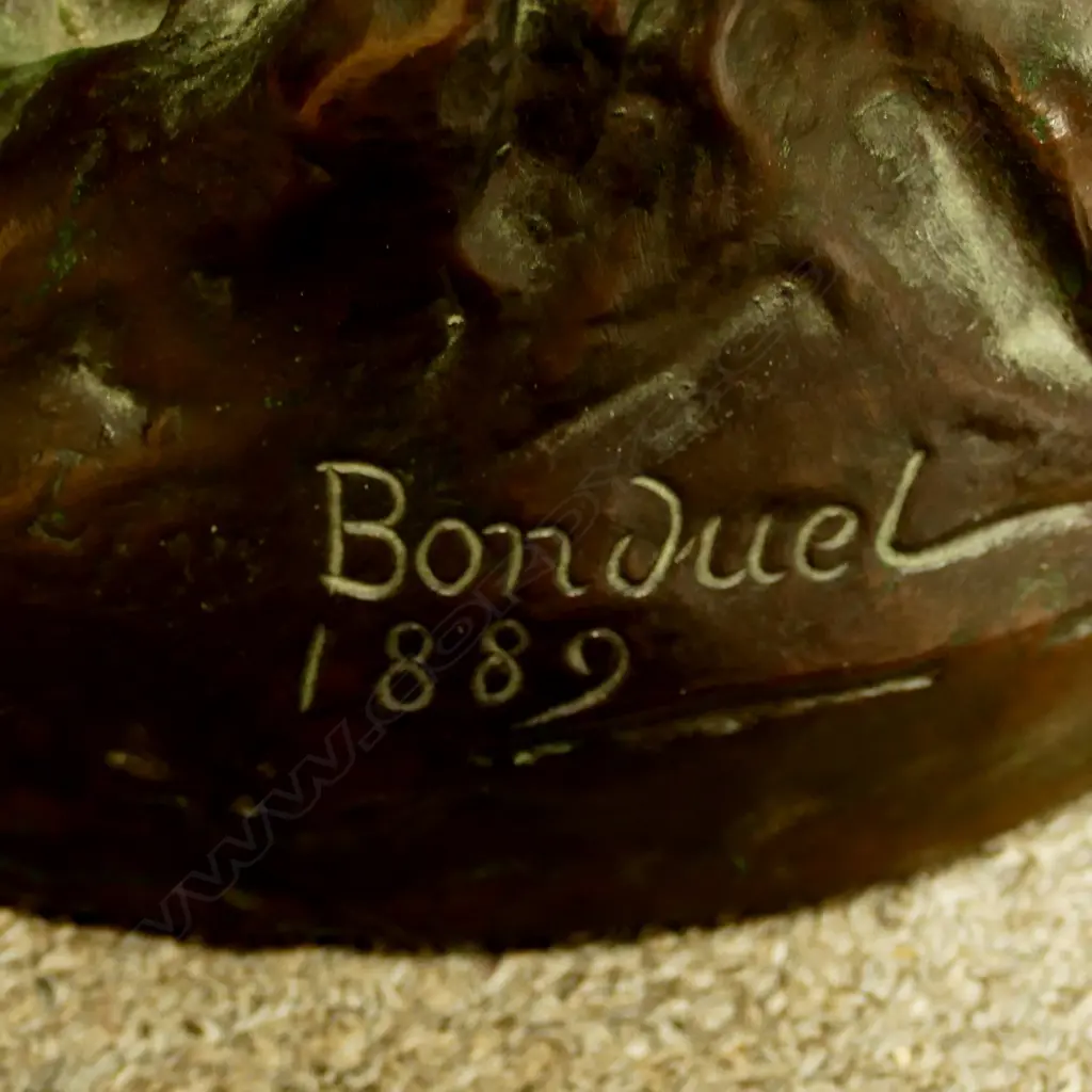 A large old bronze sculpture Image 1++