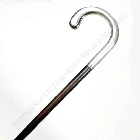 A rosewood walking stick