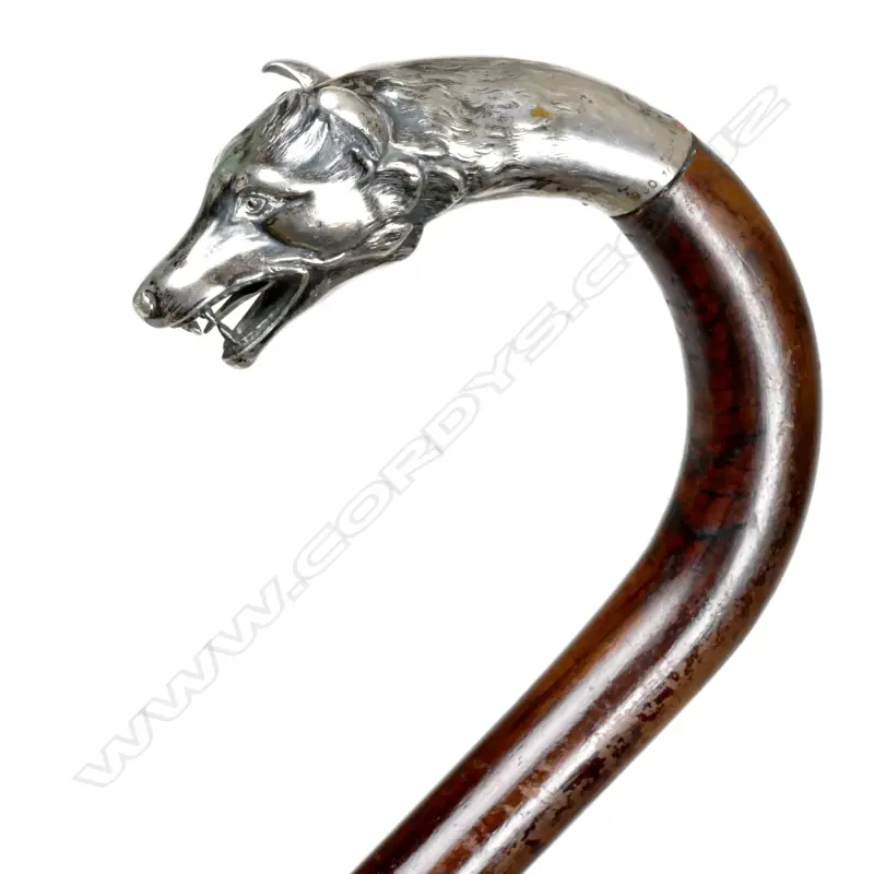 A rosewood walking stick Image 1++