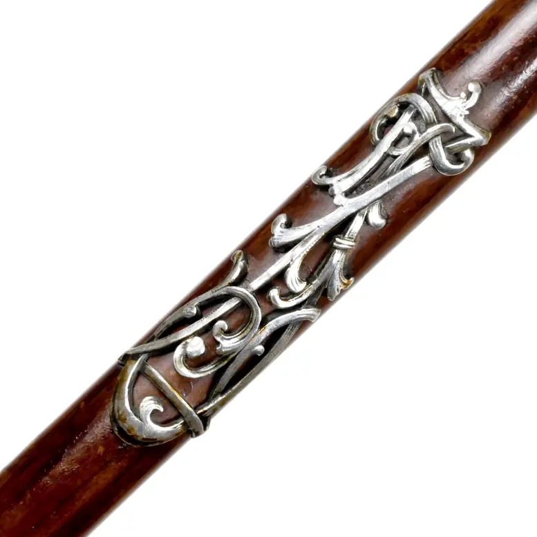 A rosewood walking stick Image 1++