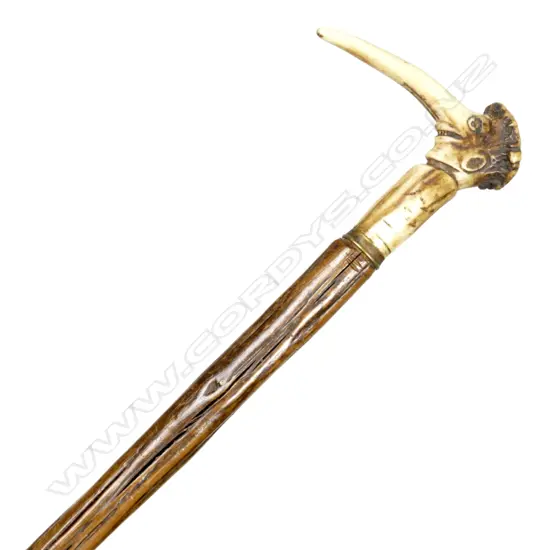 A vintage walking cane