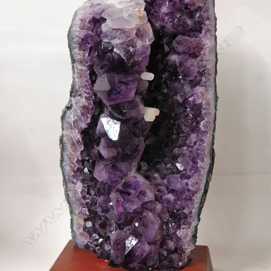 A large and impressive part amethyst geode