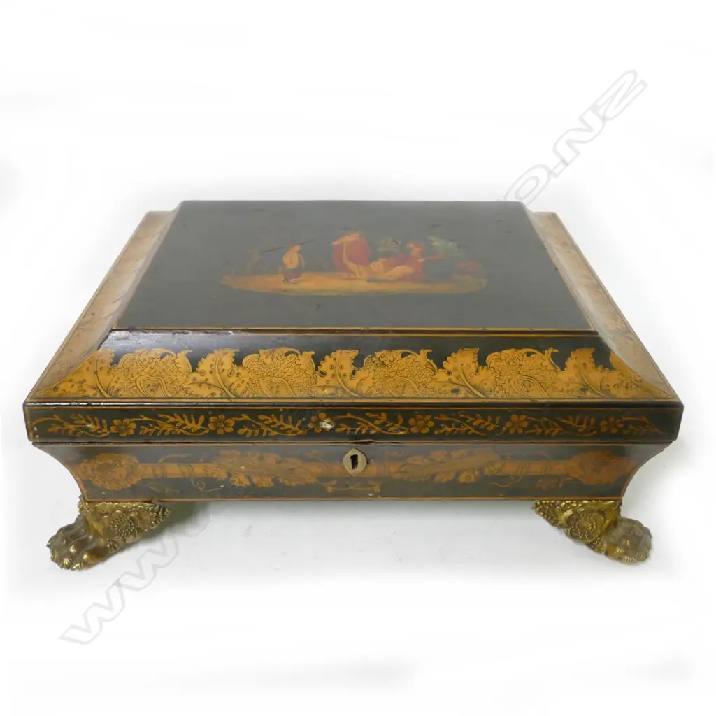 A 19thC European jewel box Image 1++