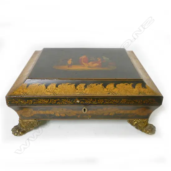 A 19thC European jewel box