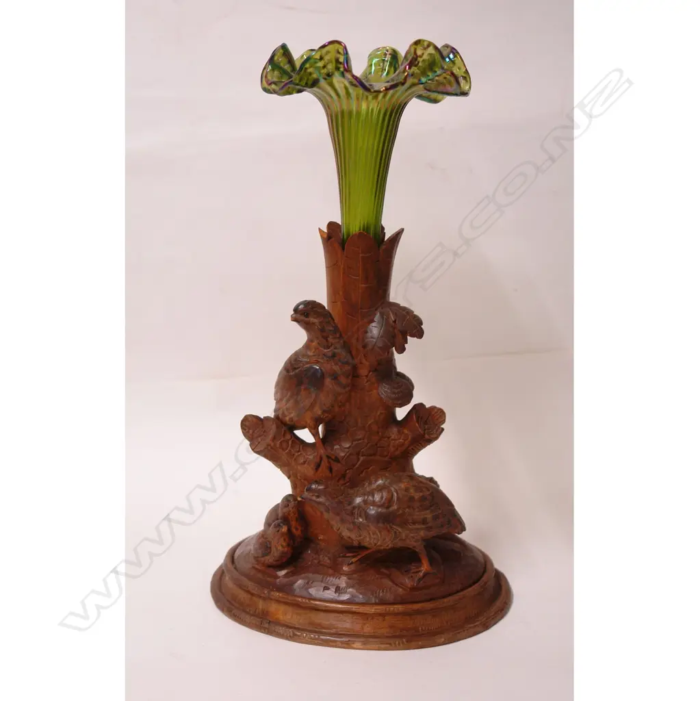 A late 19thC Black Forest type epergne stand Image 1++