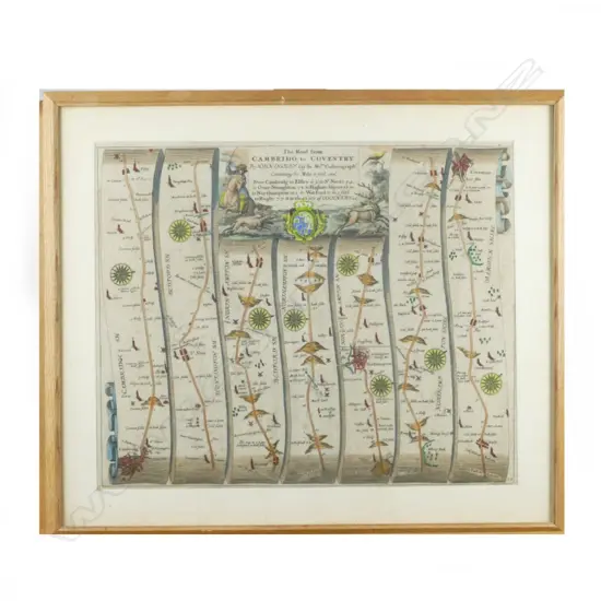An 18thC strip map