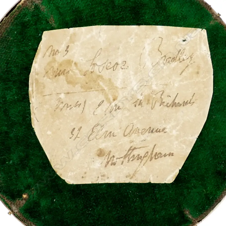 Two hand painted miniatures on ivory Image 1++