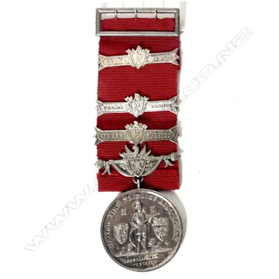 A United Fire Brigade's Assn. long service medal