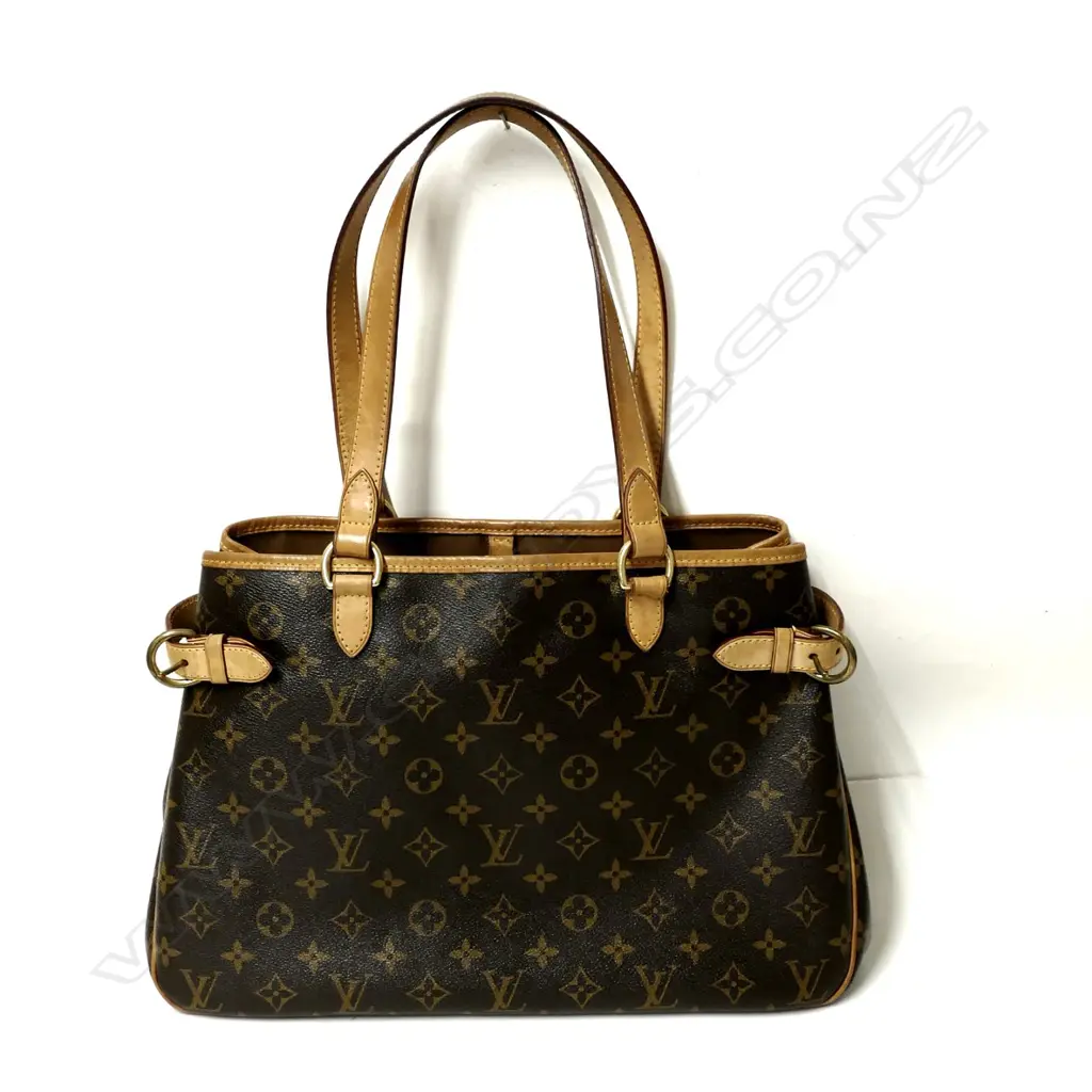 An authentic pre-owned Louis Vuitton brown tote bag Image 1++