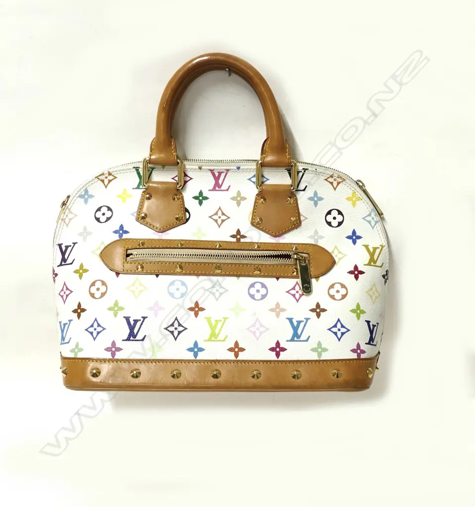 An authentic Louis Vuitton multi-colour Speedy 30 handbag Image 1++