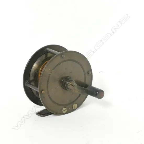 A brass 2½" reel