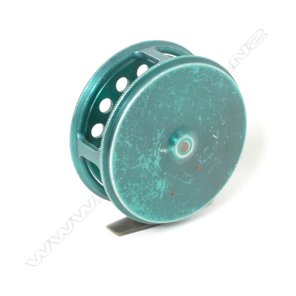 A rare example 3¾" anodised 'Trout Reel' Image 1++