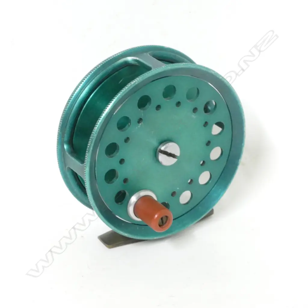 A rare example 3¾" anodised 'Trout Reel' Image 1++