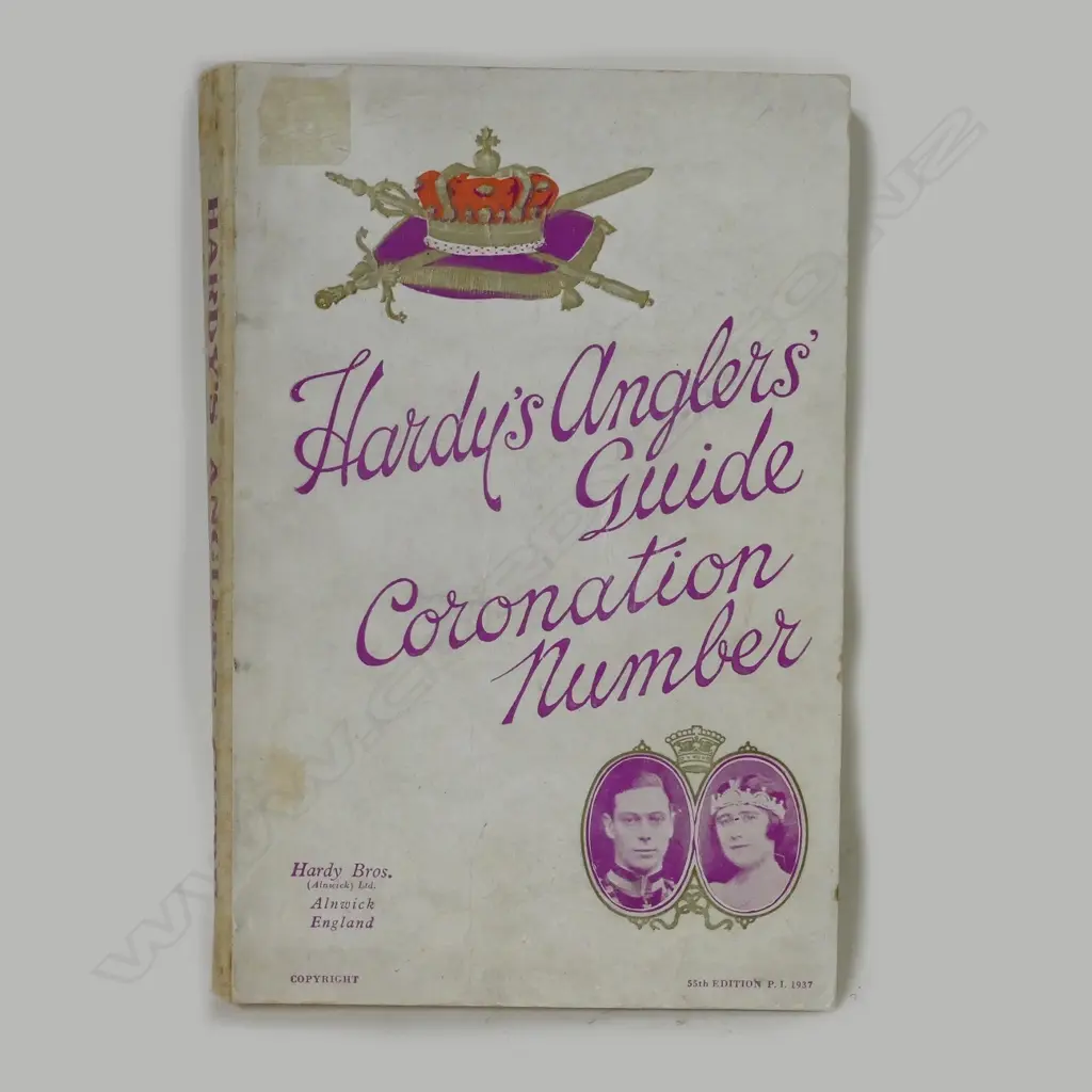 A vintage Hardy's 'Anglers' Guide' Coronation Number Image 1++