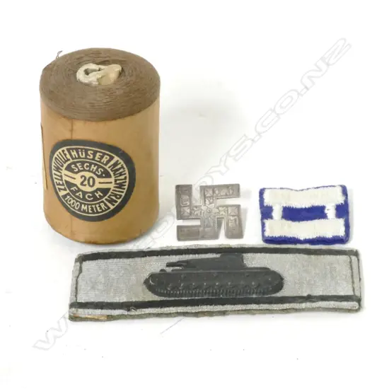 A WWII German tank badge insignia