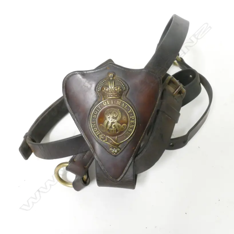 An Edward VII Boer War period equestrian martingale Image 1++