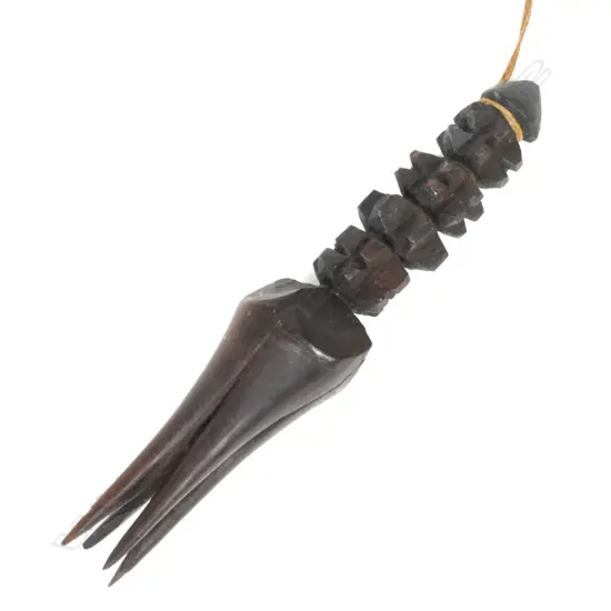 A Fijian cannibal fork (Ai cula ni bokola)