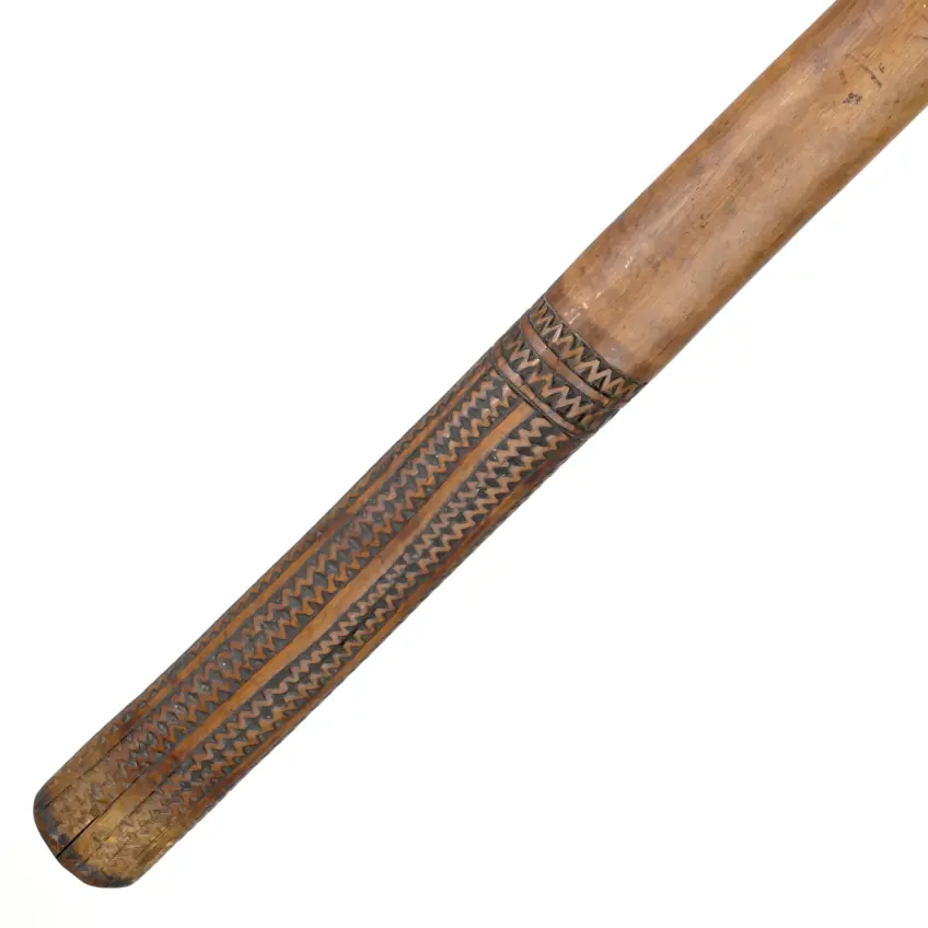 A Fijian war club (vunikau) Image 1++