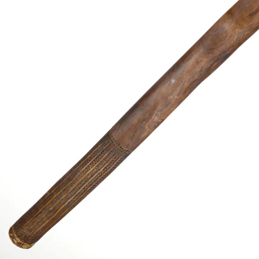 A Fijian war club (vunikau) Image 1++