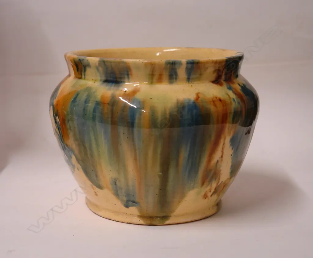 Luke Adams majolica jardiniere Image 1++