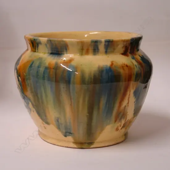 Luke Adams majolica jardiniere