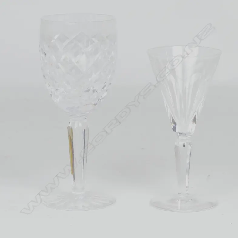 Ten Waterford crystal wine glasses Image 1++