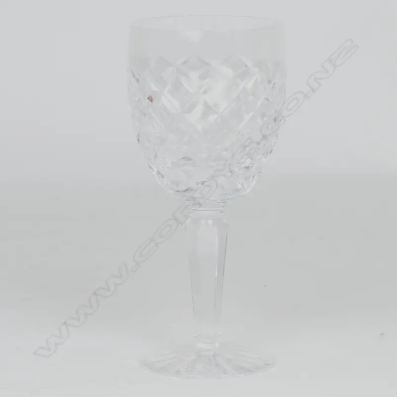 Twelve Waterford crystal oversized wine glasses Image 1++