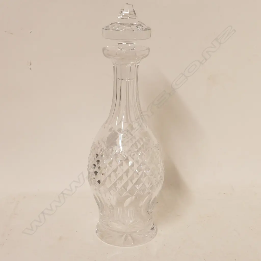 A Waterford cut crystal decanter Image 1++