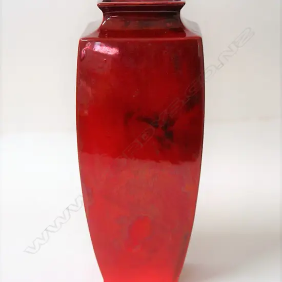 Bernard Moore sang-de-bouef glazed vase