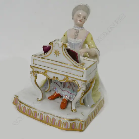 A 19thC Meissen porcelain figure