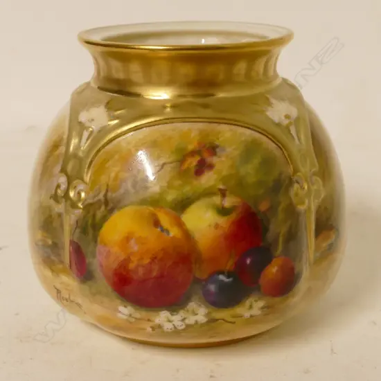 A small Royal Worcester vase