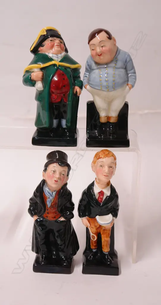 Four Royal Doulton Dickens figures Image 1++