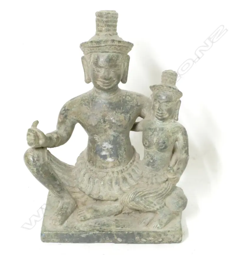 A metal Khmer temple figure Image 1++