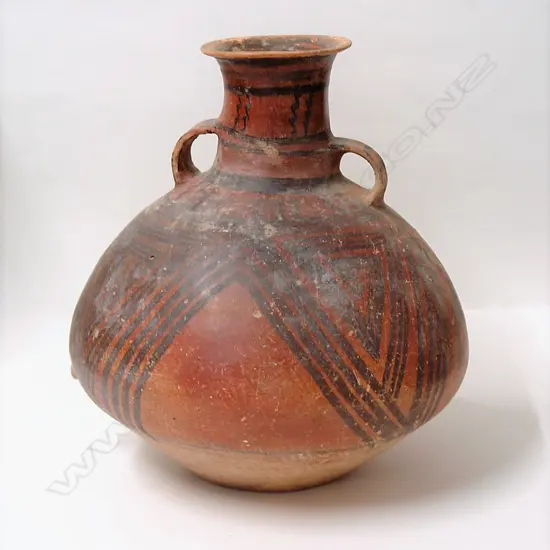 A Neolithic Chinese terracotta vessel