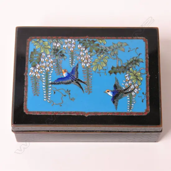 A Japanese Meiji  period 'Inaba' quality jewellery box