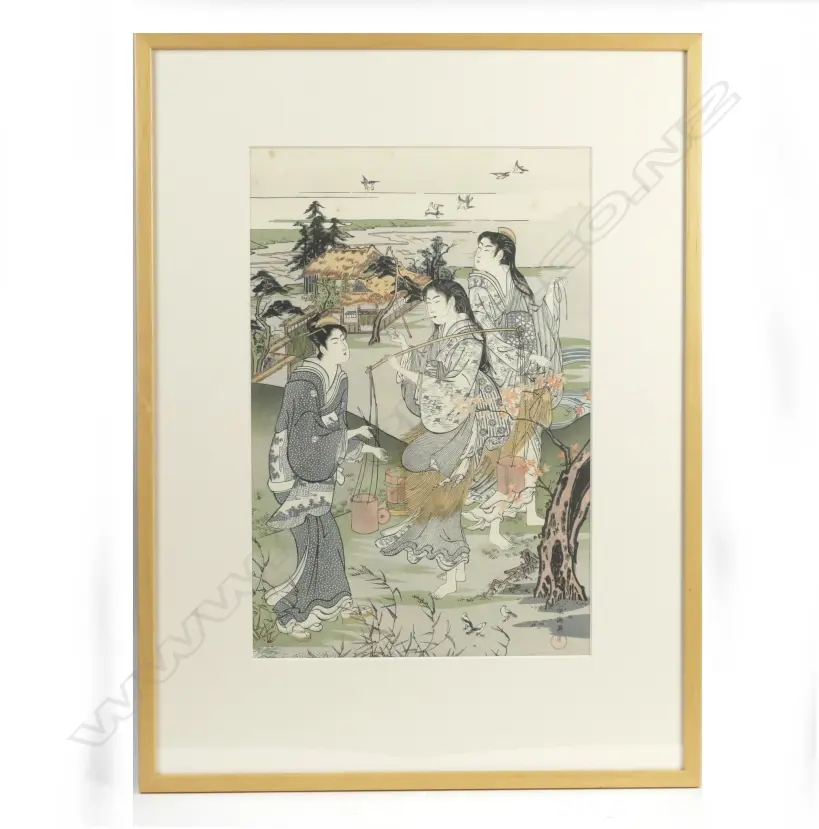 Two mid-20thC reprints of Meiji ukiyo-e Image 1++