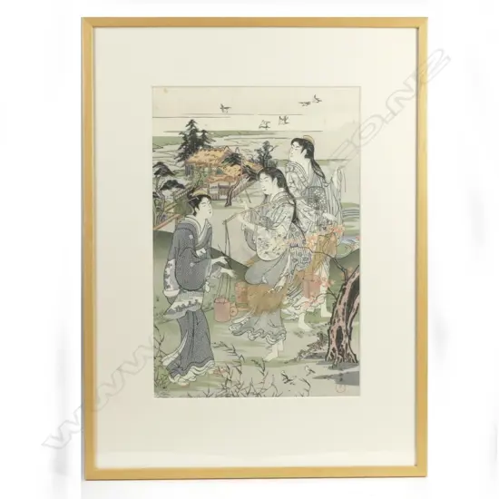 Two mid-20thC reprints of Meiji ukiyo-e