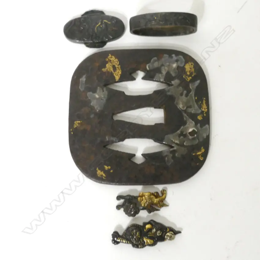 A Japanese tsuba Image 1++