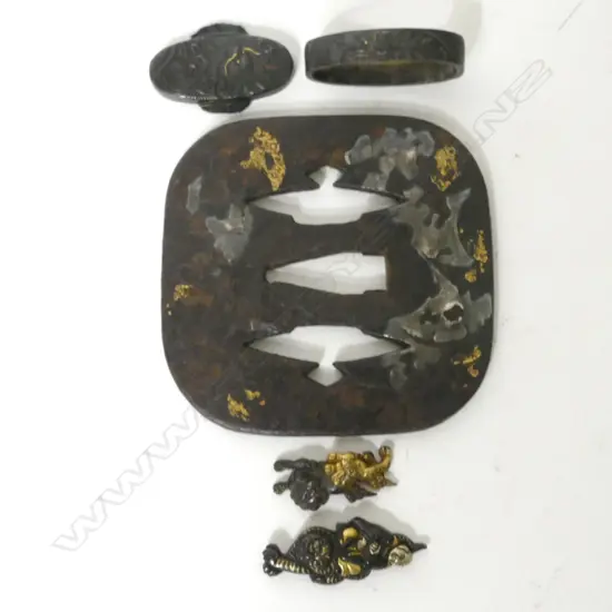 A Japanese tsuba