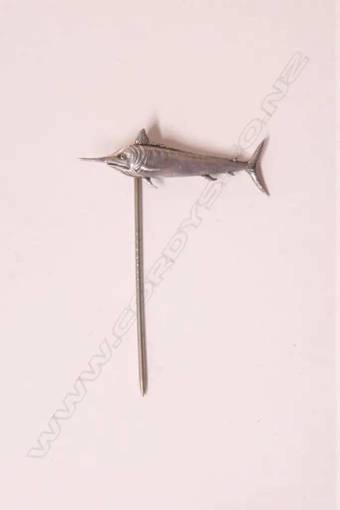 A N.Z. silver A. Kohn marlin pin Image 1++
