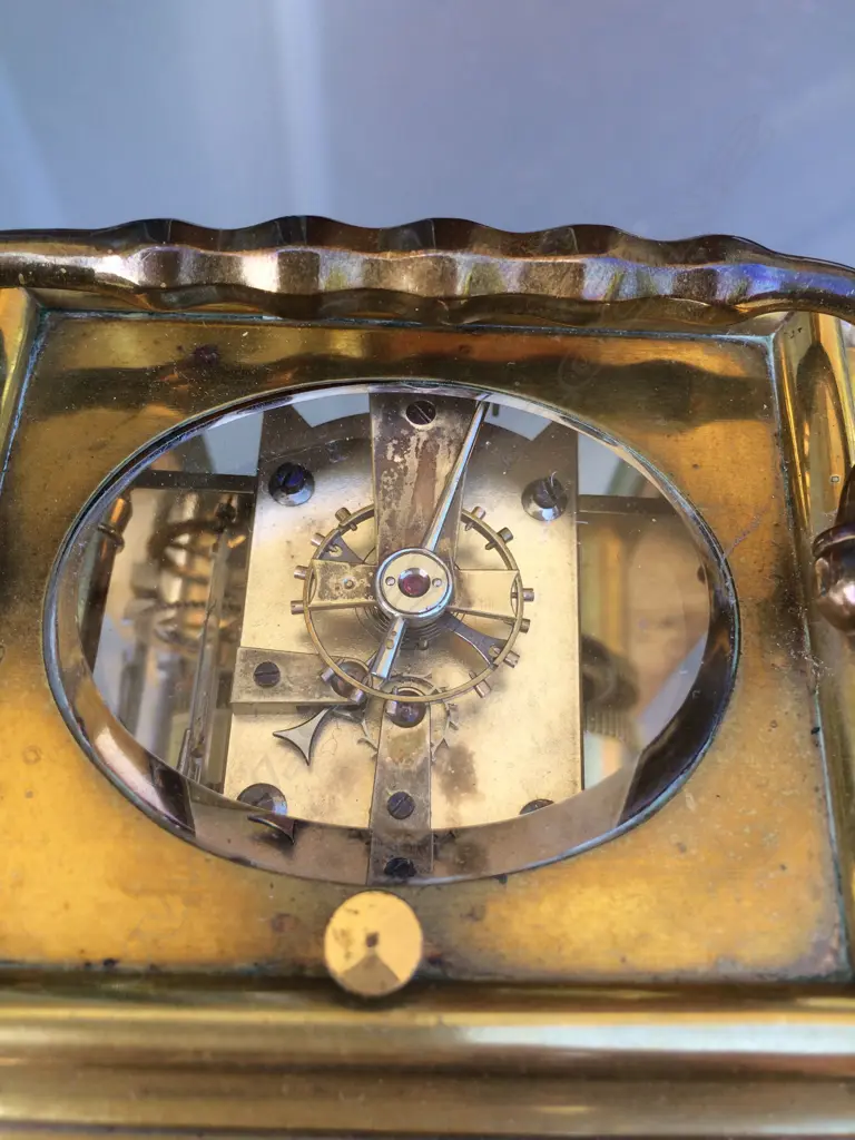 A quarter repeating carriage clock Image 1++